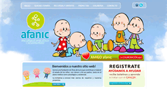 Desktop Screenshot of fundacionafanic.com